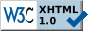w3c xhtml