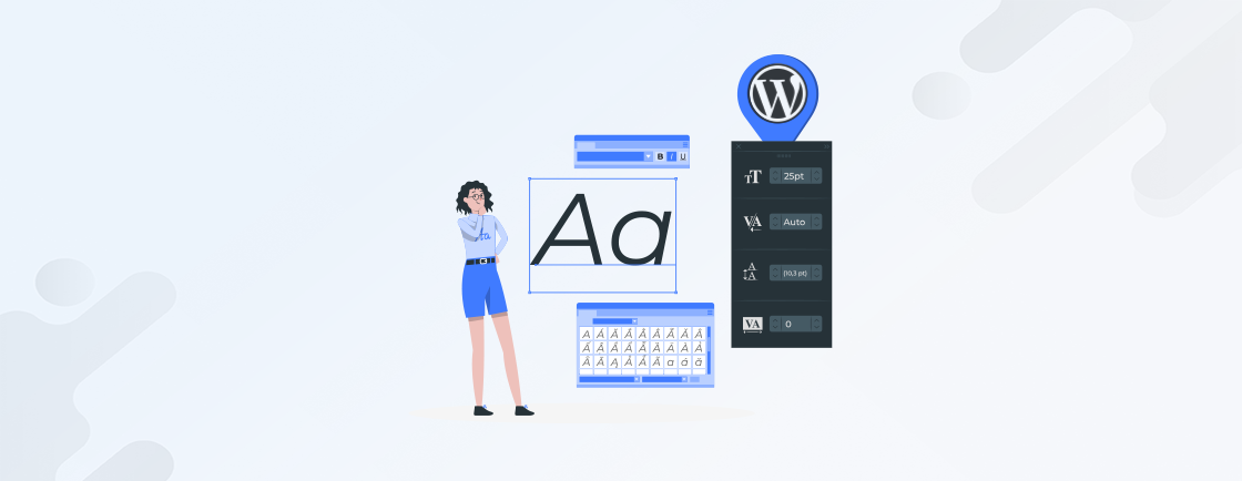 how to change font in wordpress