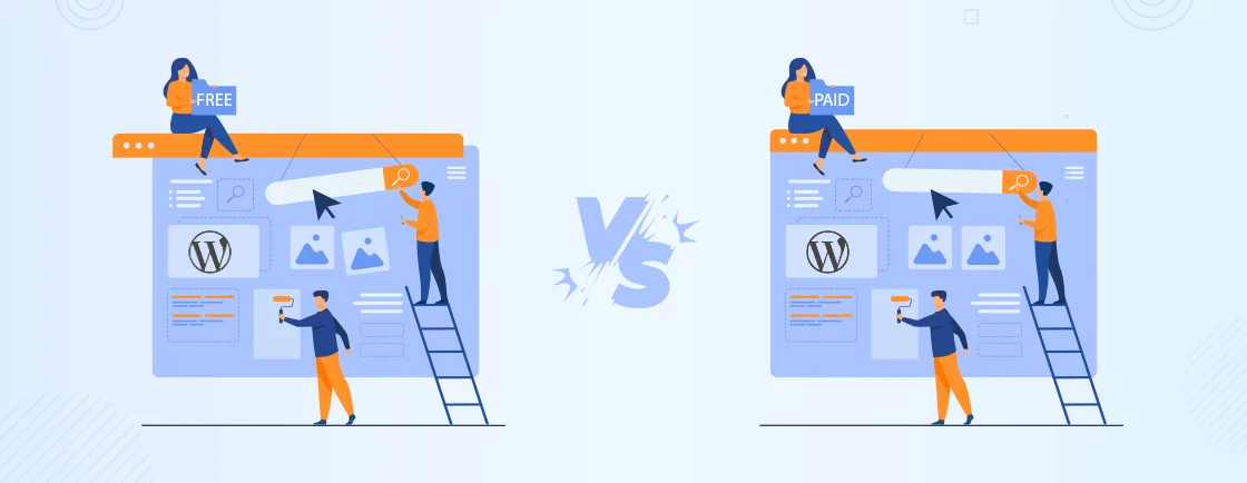 free vs paid wordpress themes