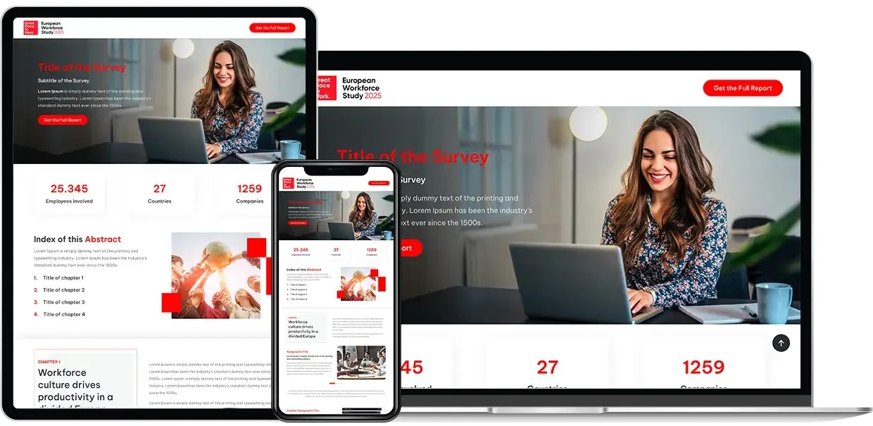 great place to work for mockup - new