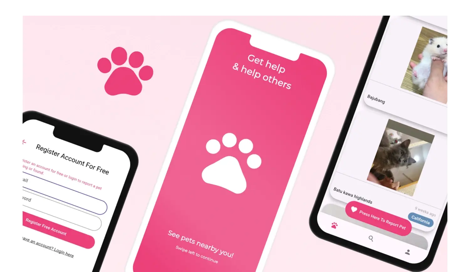 Missing Pets App