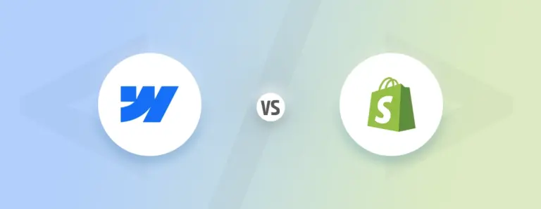 webflow vs shopify