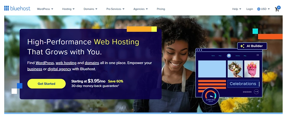 Bluehost Hosting