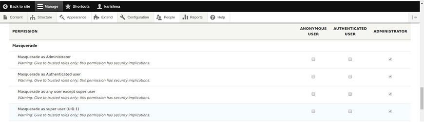 define and assign permissions