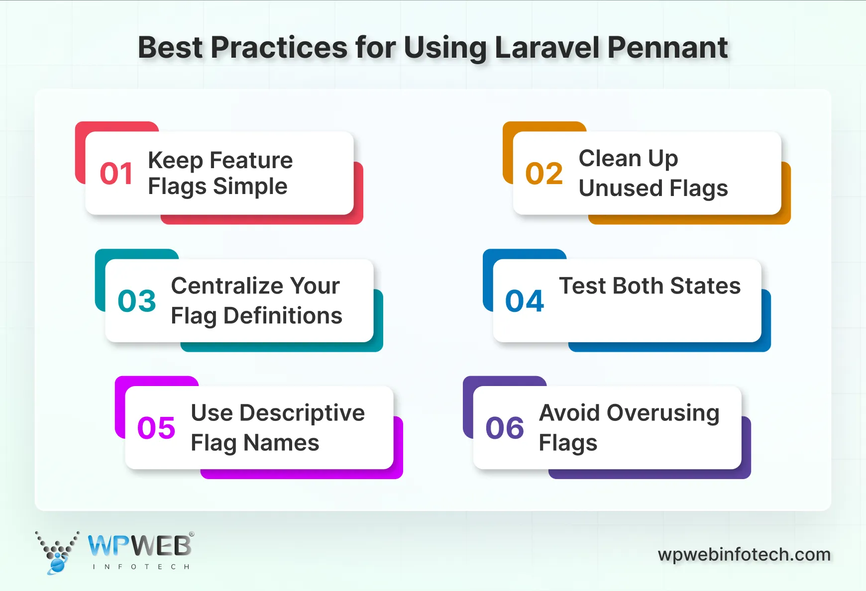best practices for using laravel pennant
