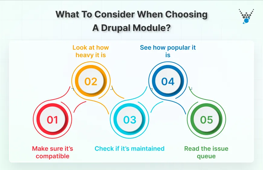 What to Consider When Choosing a Drupal Module