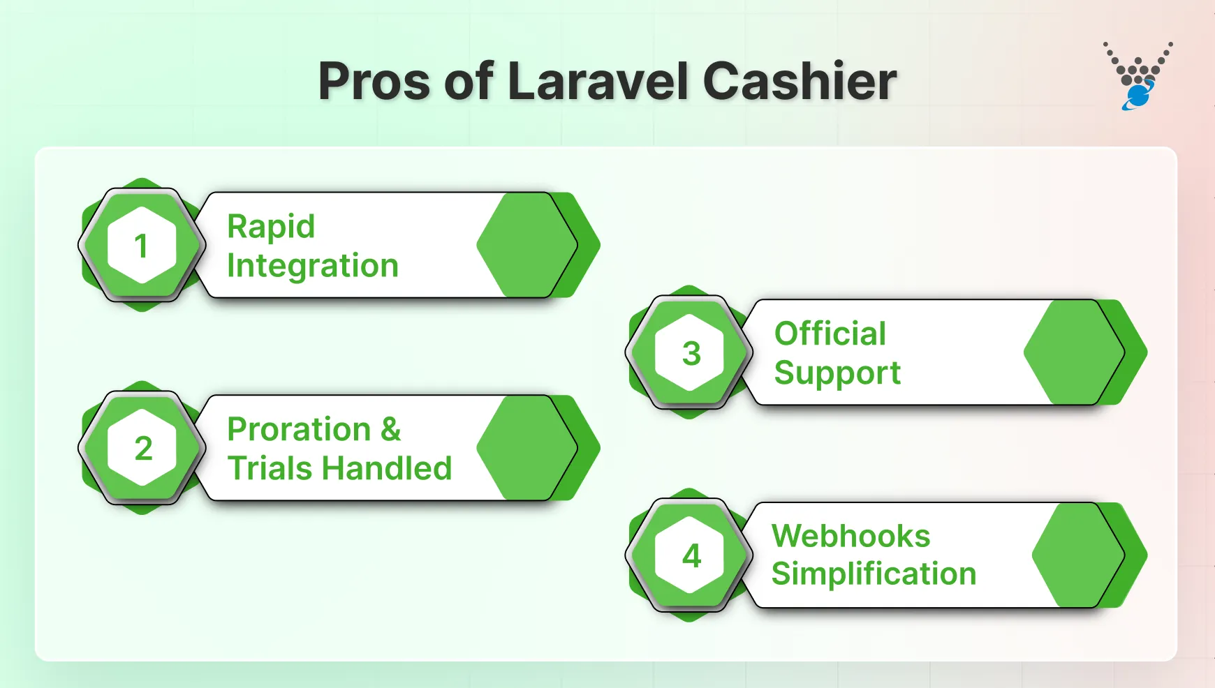 pros of laravel cashier