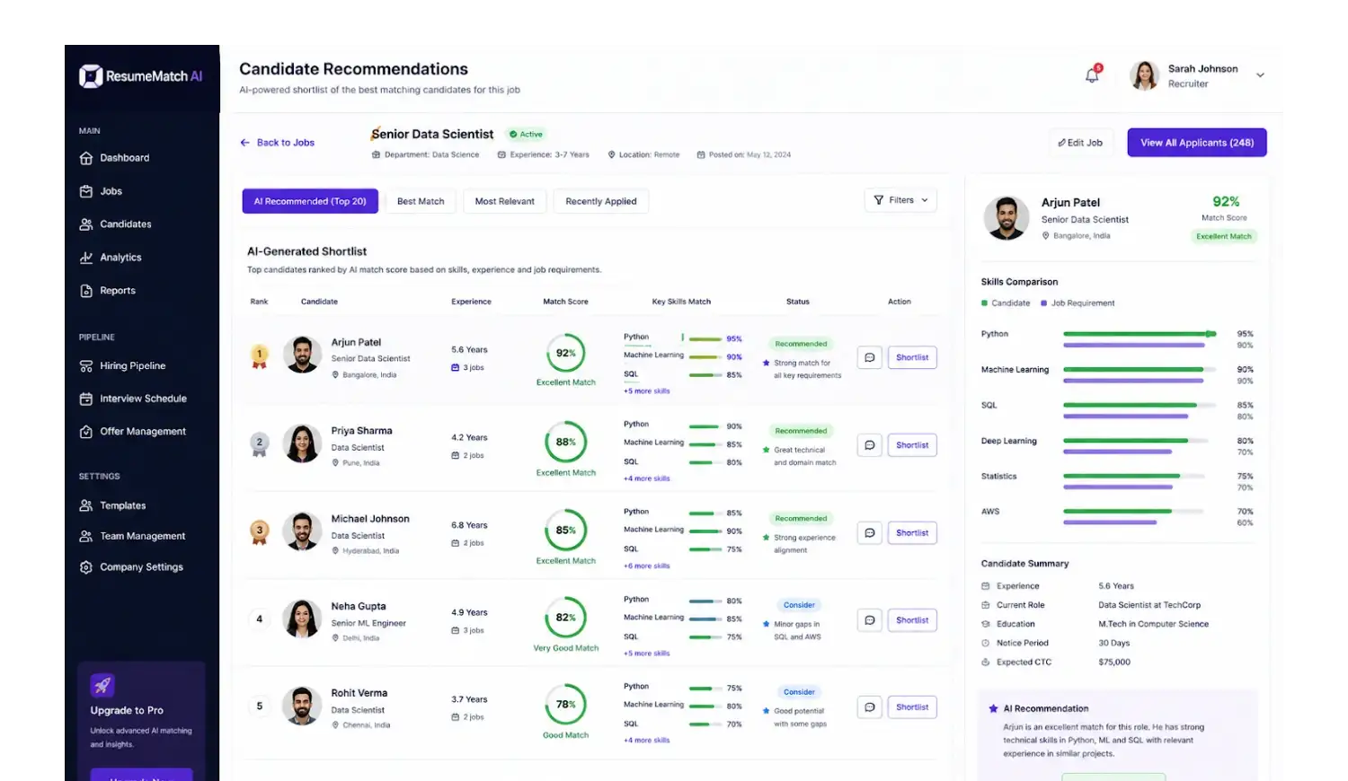 ResumeMatch AI
