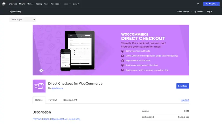 direct checkout